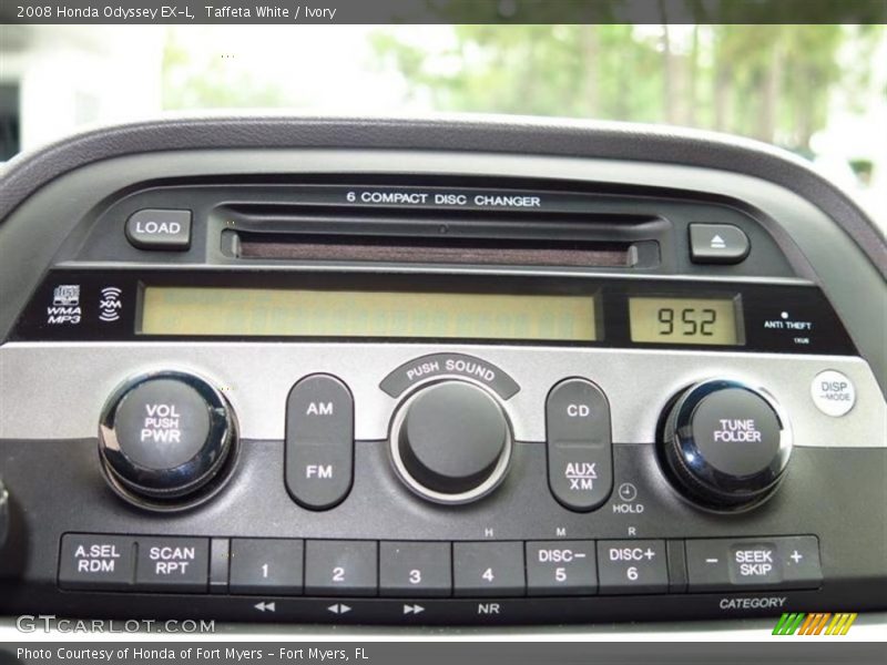 Taffeta White / Ivory 2008 Honda Odyssey EX-L