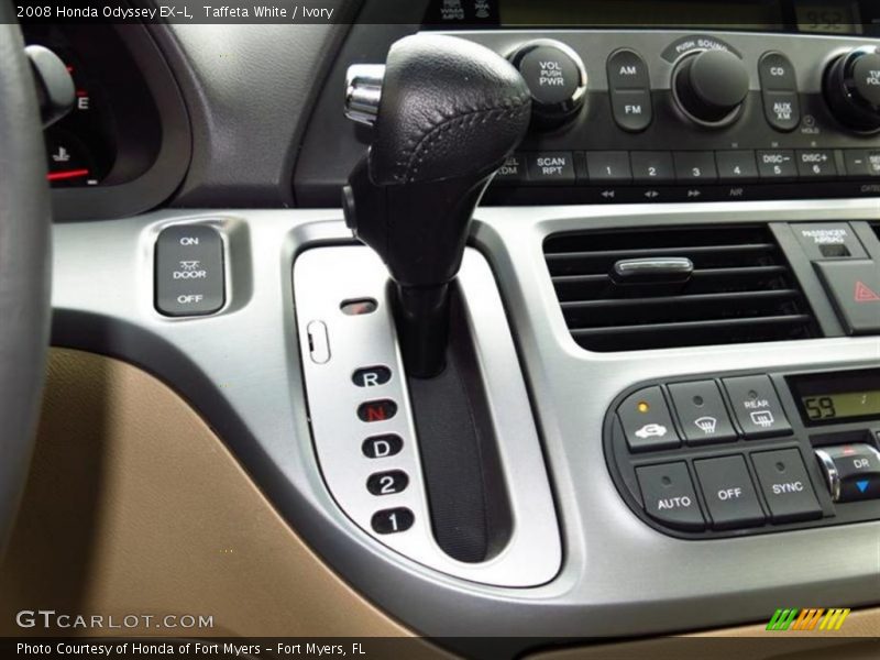 Taffeta White / Ivory 2008 Honda Odyssey EX-L