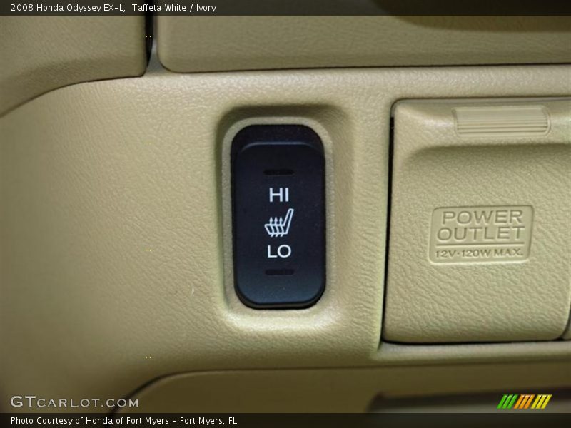 Taffeta White / Ivory 2008 Honda Odyssey EX-L