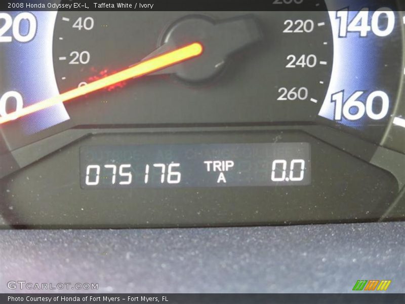 Taffeta White / Ivory 2008 Honda Odyssey EX-L