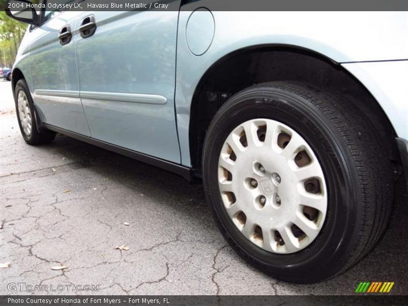 Havasu Blue Metallic / Gray 2004 Honda Odyssey LX