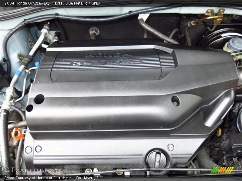 Havasu Blue Metallic / Gray 2004 Honda Odyssey LX