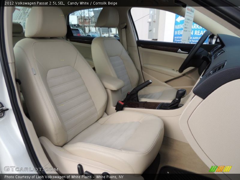 Front Seat of 2012 Passat 2.5L SEL