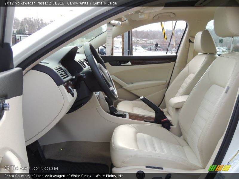  2012 Passat 2.5L SEL Cornsilk Beige Interior