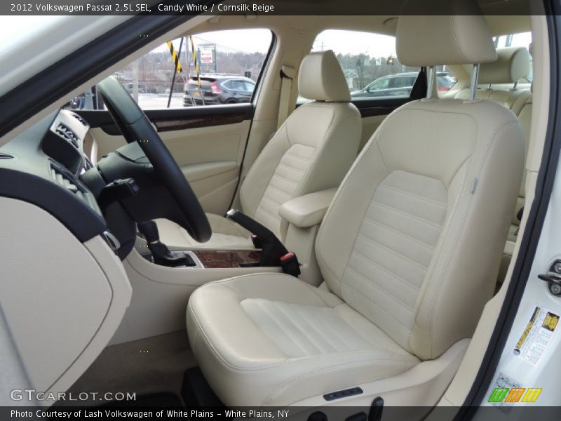 Front Seat of 2012 Passat 2.5L SEL