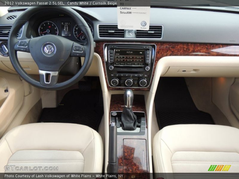 Dashboard of 2012 Passat 2.5L SEL