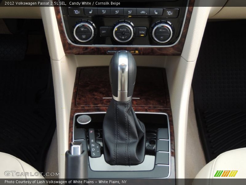  2012 Passat 2.5L SEL 6 Speed Tiptronic Automatic Shifter