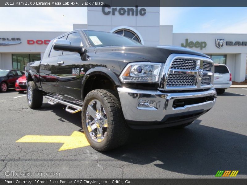 Black / Black 2013 Ram 2500 Laramie Mega Cab 4x4