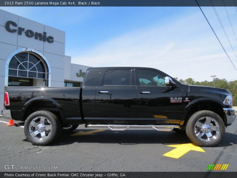 Black / Black 2013 Ram 2500 Laramie Mega Cab 4x4