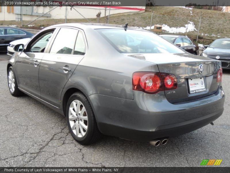 Platinum Grey Metallic / Titan Black 2010 Volkswagen Jetta SE Sedan