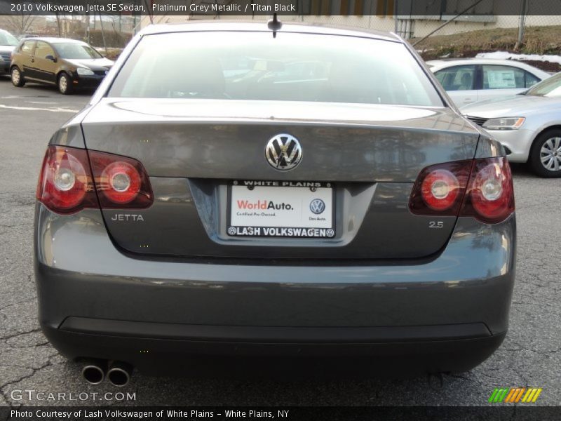 Platinum Grey Metallic / Titan Black 2010 Volkswagen Jetta SE Sedan