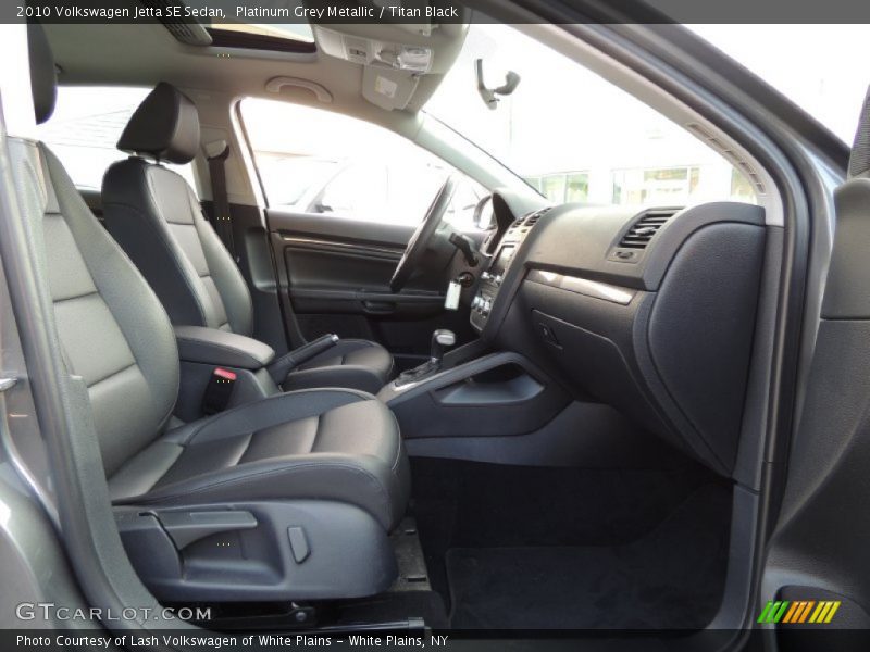 Platinum Grey Metallic / Titan Black 2010 Volkswagen Jetta SE Sedan