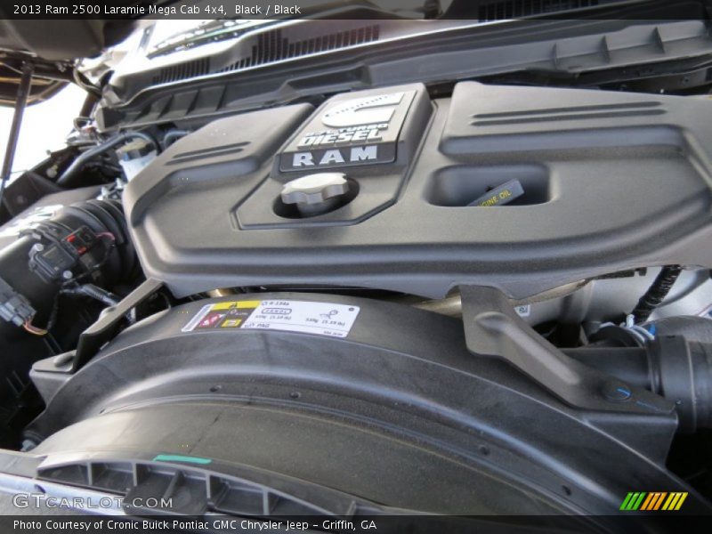  2013 2500 Laramie Mega Cab 4x4 Engine - 6.7 Liter OHV 24-Valve Cummins VGT Turbo-Diesel Inline 6 Cylinder