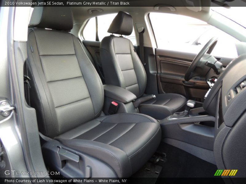 Platinum Grey Metallic / Titan Black 2010 Volkswagen Jetta SE Sedan