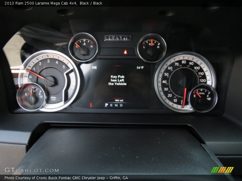  2013 2500 Laramie Mega Cab 4x4 Laramie Mega Cab 4x4 Gauges