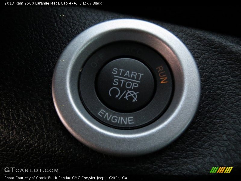 Controls of 2013 2500 Laramie Mega Cab 4x4