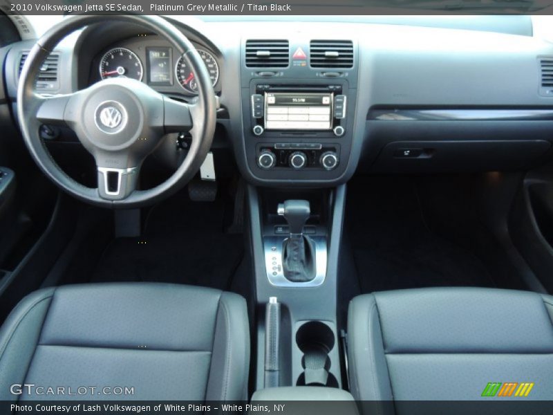 Dashboard of 2010 Jetta SE Sedan