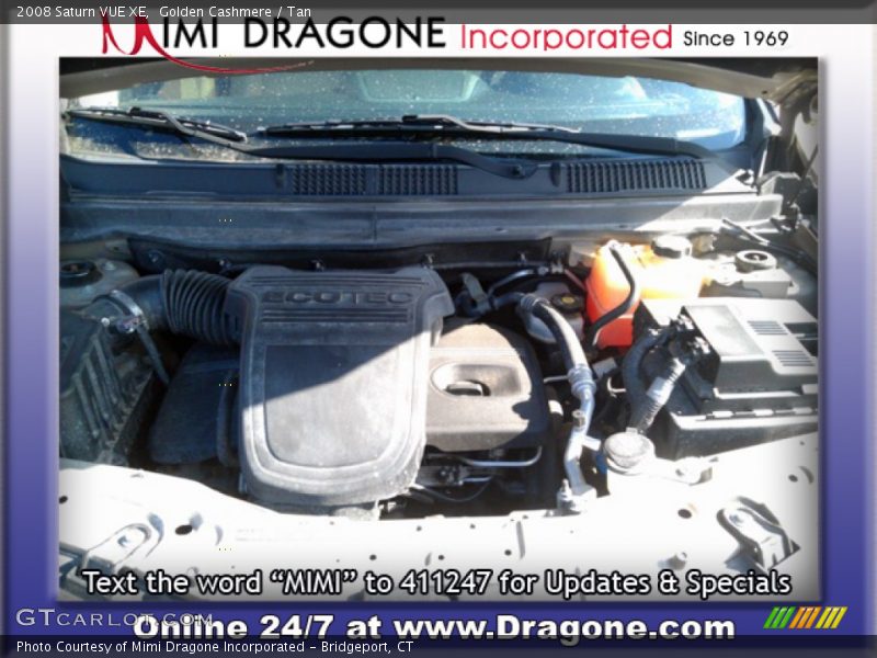 Golden Cashmere / Tan 2008 Saturn VUE XE