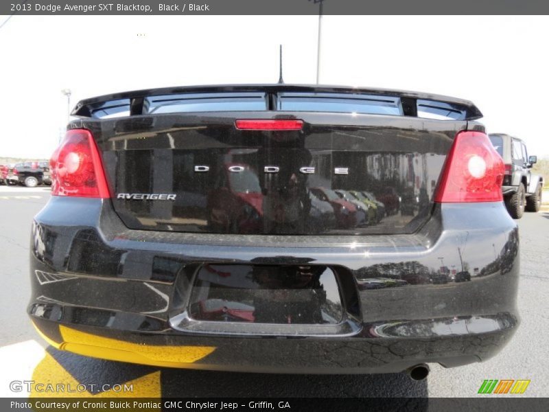 Black / Black 2013 Dodge Avenger SXT Blacktop