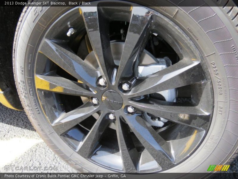 Black / Black 2013 Dodge Avenger SXT Blacktop