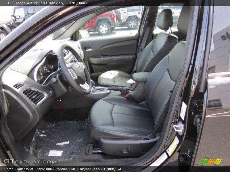 Black / Black 2013 Dodge Avenger SXT Blacktop