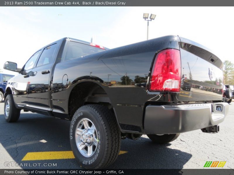 Black / Black/Diesel Gray 2013 Ram 2500 Tradesman Crew Cab 4x4