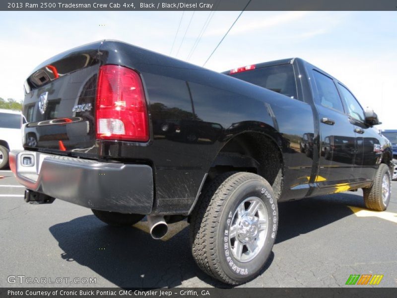 Black / Black/Diesel Gray 2013 Ram 2500 Tradesman Crew Cab 4x4