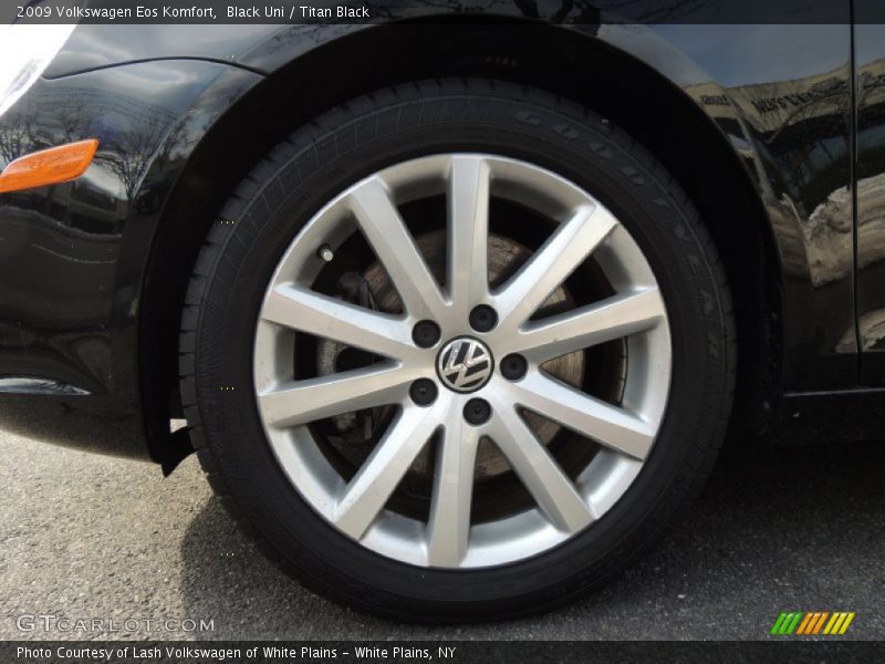Black Uni / Titan Black 2009 Volkswagen Eos Komfort