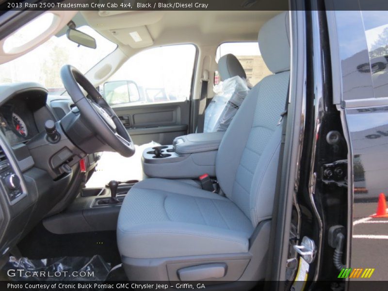 Black / Black/Diesel Gray 2013 Ram 2500 Tradesman Crew Cab 4x4