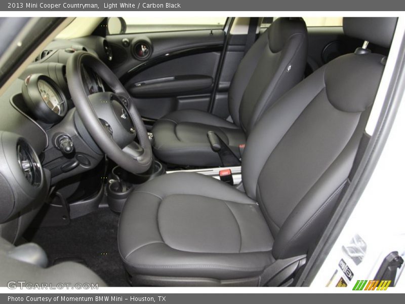 Front Seat of 2013 Cooper Countryman