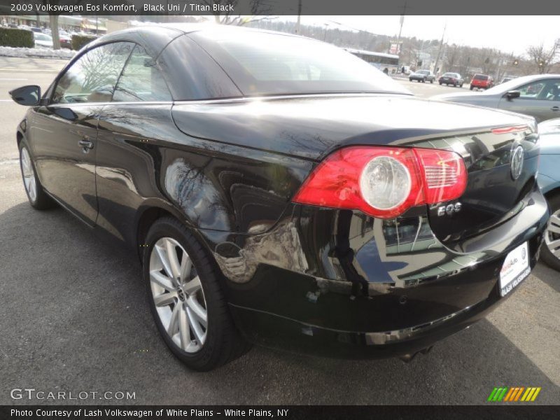 Black Uni / Titan Black 2009 Volkswagen Eos Komfort