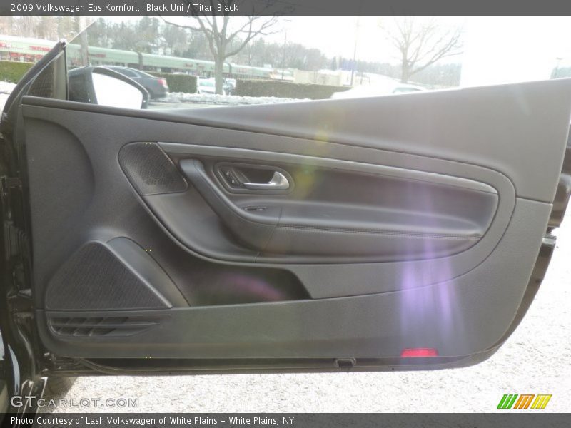 Black Uni / Titan Black 2009 Volkswagen Eos Komfort