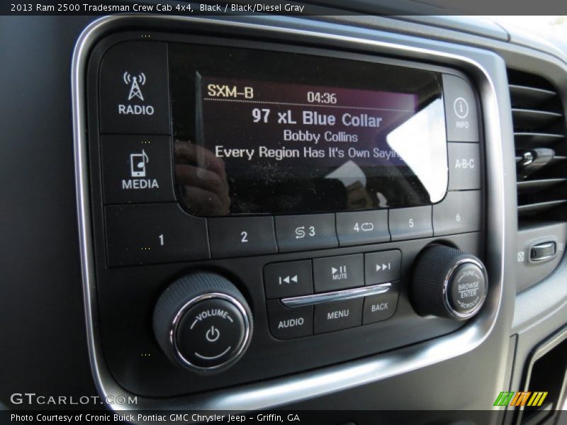 Black / Black/Diesel Gray 2013 Ram 2500 Tradesman Crew Cab 4x4