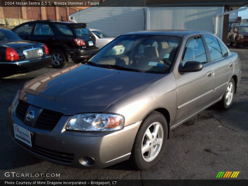 Bronze Shimmer / Taupe 2004 Nissan Sentra 2.5 S