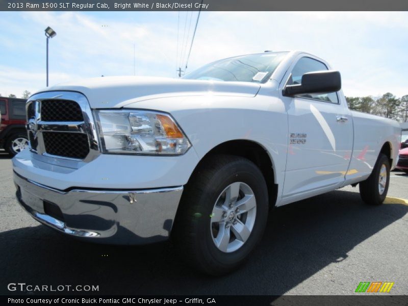 Front 3/4 View of 2013 1500 SLT Regular Cab