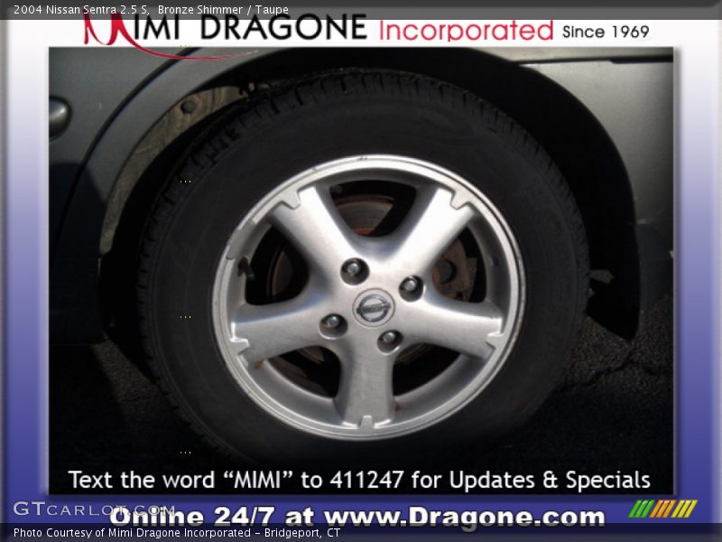 Bronze Shimmer / Taupe 2004 Nissan Sentra 2.5 S