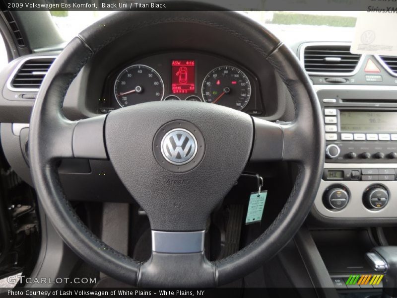  2009 Eos Komfort Steering Wheel