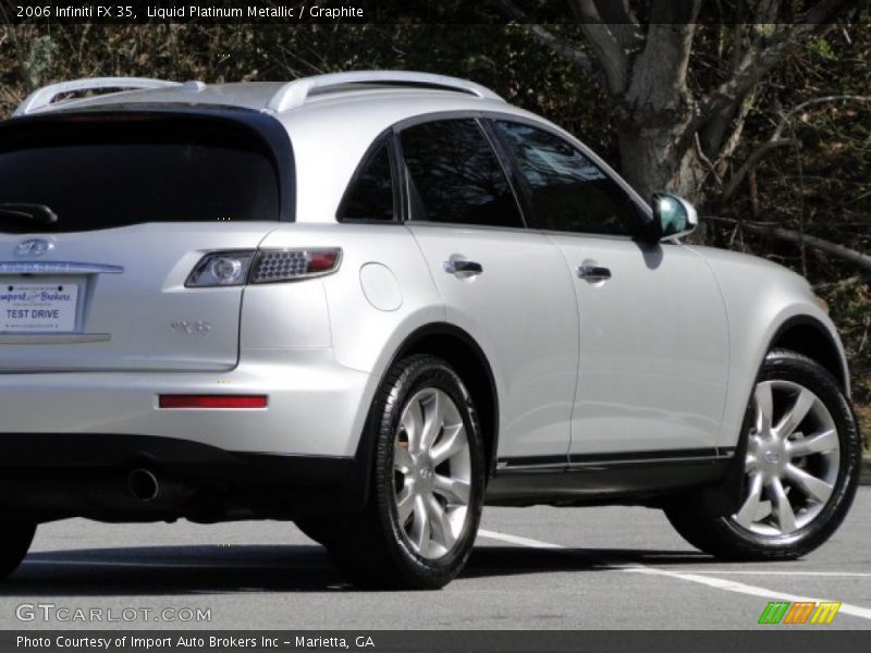 Liquid Platinum Metallic / Graphite 2006 Infiniti FX 35