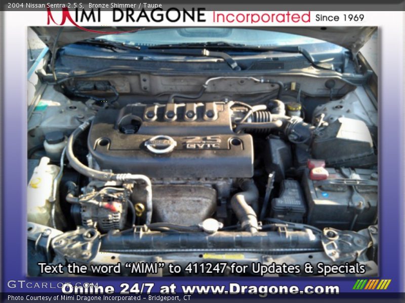 Bronze Shimmer / Taupe 2004 Nissan Sentra 2.5 S