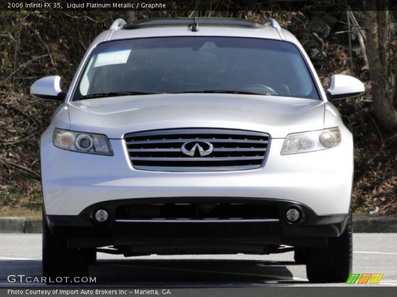 Liquid Platinum Metallic / Graphite 2006 Infiniti FX 35