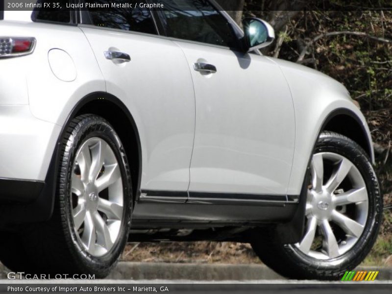 Liquid Platinum Metallic / Graphite 2006 Infiniti FX 35