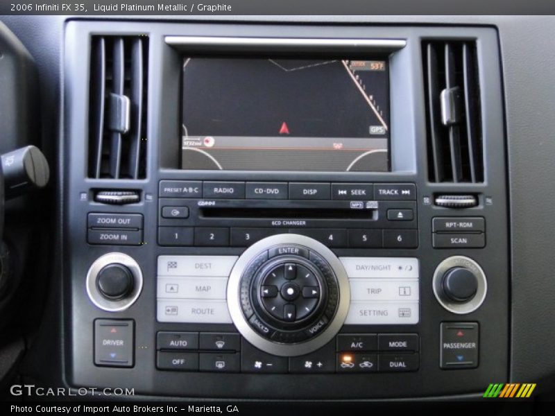 Controls of 2006 FX 35