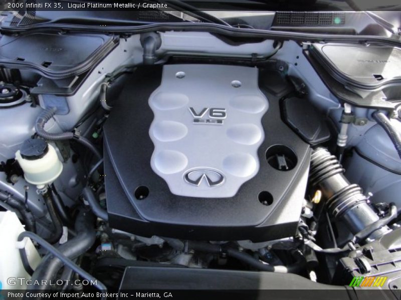 Liquid Platinum Metallic / Graphite 2006 Infiniti FX 35