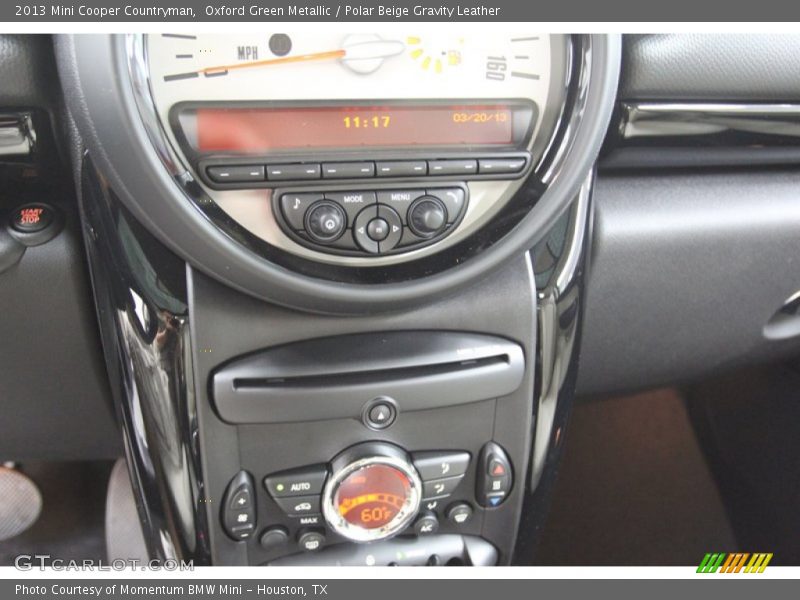 Oxford Green Metallic / Polar Beige Gravity Leather 2013 Mini Cooper Countryman