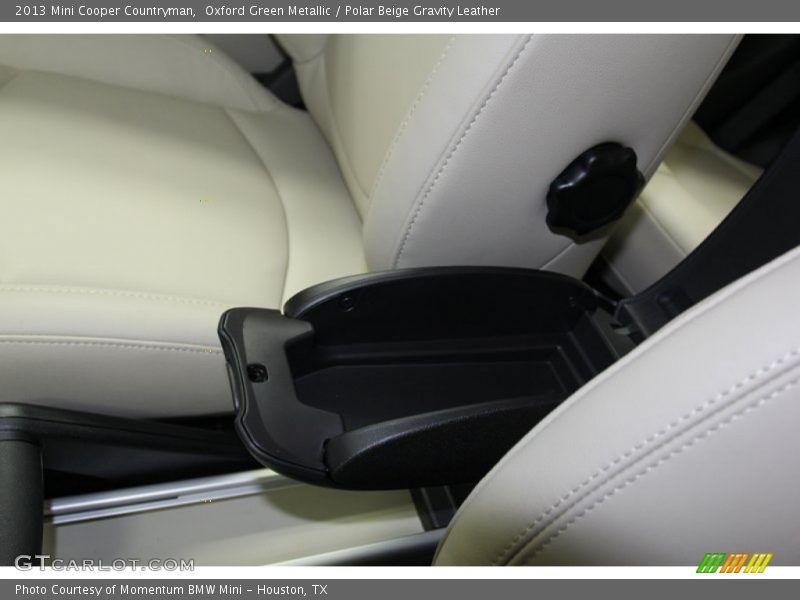 Oxford Green Metallic / Polar Beige Gravity Leather 2013 Mini Cooper Countryman