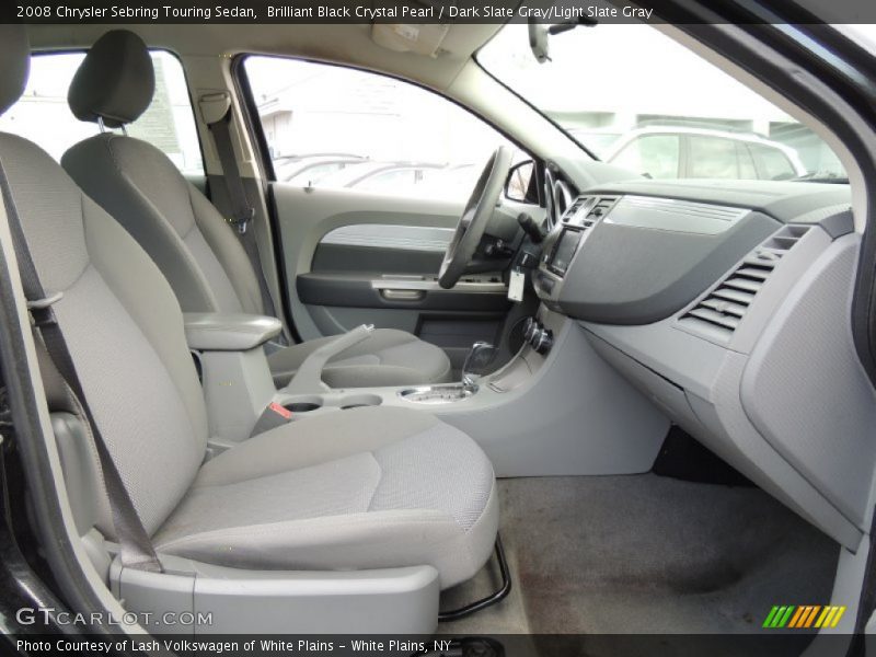  2008 Sebring Touring Sedan Dark Slate Gray/Light Slate Gray Interior