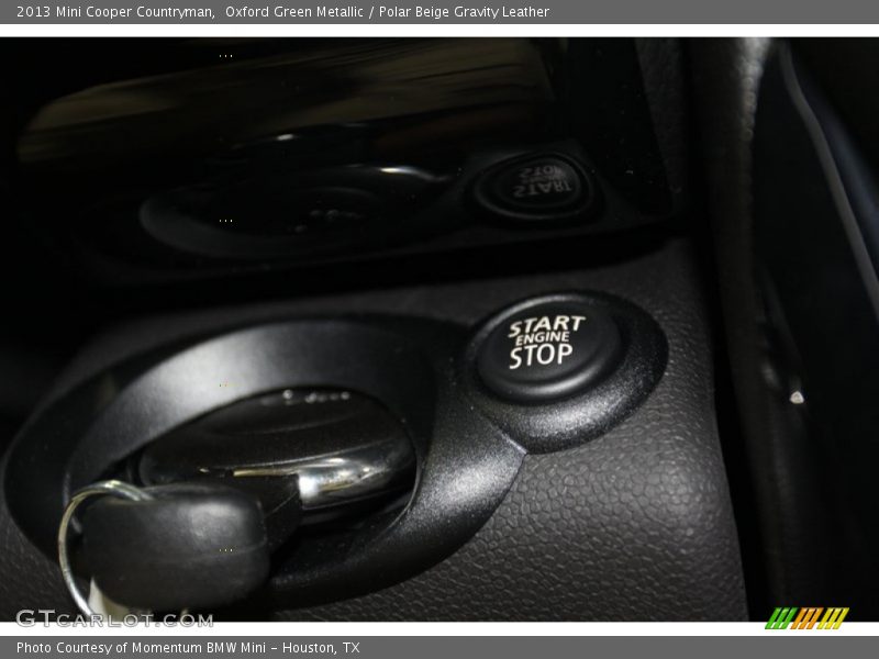 Oxford Green Metallic / Polar Beige Gravity Leather 2013 Mini Cooper Countryman