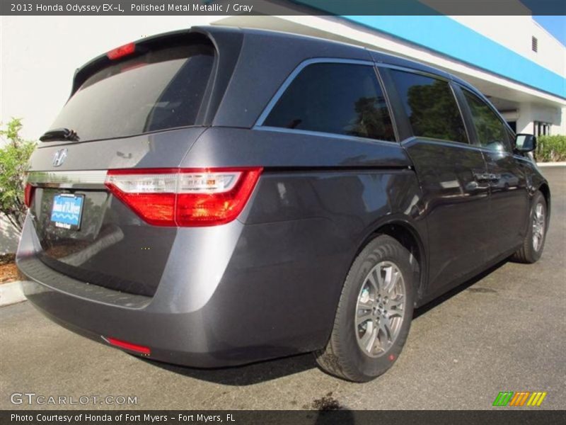 Polished Metal Metallic / Gray 2013 Honda Odyssey EX-L