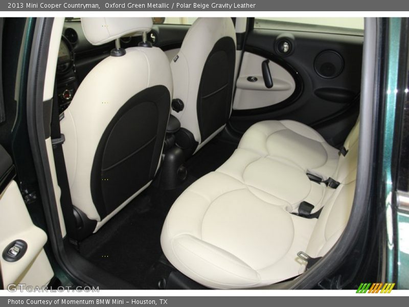 Oxford Green Metallic / Polar Beige Gravity Leather 2013 Mini Cooper Countryman