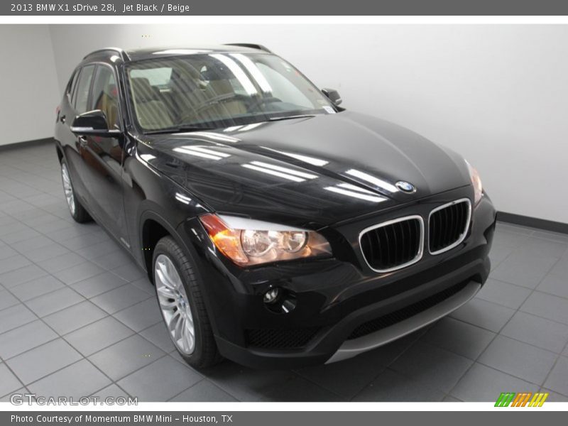 Jet Black / Beige 2013 BMW X1 sDrive 28i